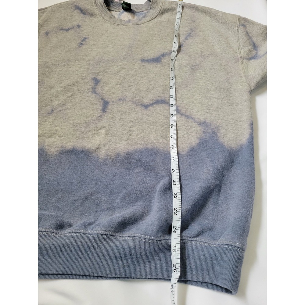 Wild Fable Sweatshirt Blue Grey Tie-Dye‎ Sz S - Picture 7 of 8